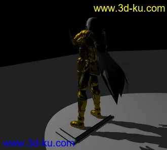 3D打印模型黄金圣斗士-白羊座（穆）的图片