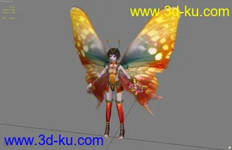 3D打印模型china_mob_Flower fairies(花精灵)的图片