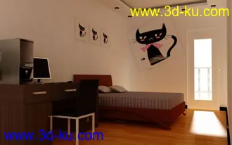 3D打印模型maya2012做的一套家居效果（经过PS过了《原创》）求加精华的图片