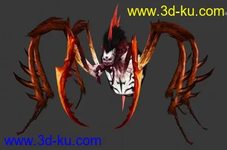 3D打印模型蜘蛛BOSS的图片