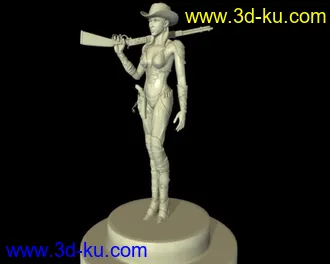 3D打印模型黄金人模的图片