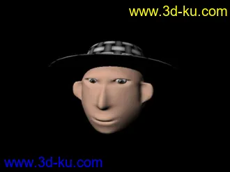 3D打印模型简单头部制作的图片