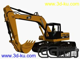 3D打印模型怪手 貼圖帶駕駛3max2008的图片