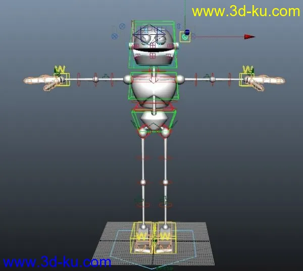 国外动画大师经典教学绑定模型的图片3