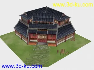 3D打印模型自己做的千门酒坊的图片