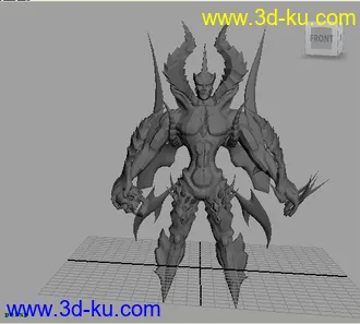 3D打印模型怪物的图片