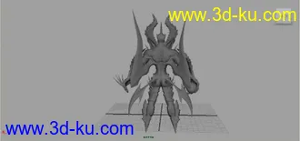 3D打印模型怪物的图片