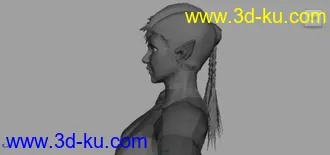 3D打印模型女人体的图片