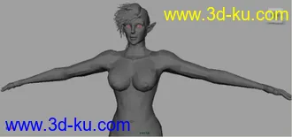 3D打印模型女人体的图片