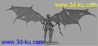 3D打印模型伊利丹 他女友的图片