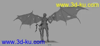 3D打印模型伊利丹 他女友的图片