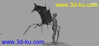 3D打印模型伊利丹 他女友的图片