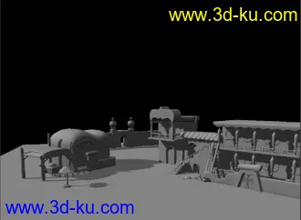 3D打印模型场景的图片