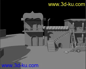 3D打印模型场景的图片