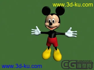 3D打印模型米老鼠的图片