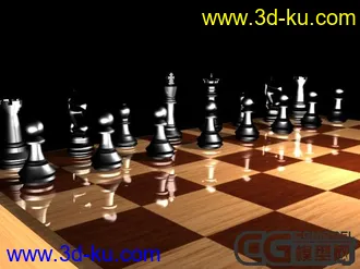 3D打印模型國際象棋......回下吧的图片