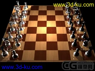 3D打印模型國際象棋......回下吧的图片