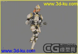 3D打印模型一个骑士的图片