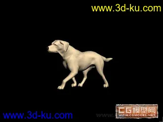 3D打印模型狗的图片