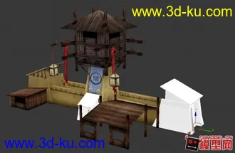 3D打印模型新做的场景，大家随便批随便拿的图片