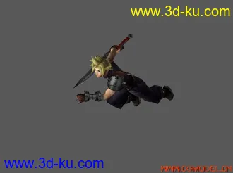 3D打印模型纷争 012 最终幻想 人物合集（带骨骼 动画3000-4000帧)）的图片