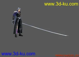 3D打印模型纷争 012 最终幻想 人物合集（带骨骼 动画3000-4000帧)）的图片