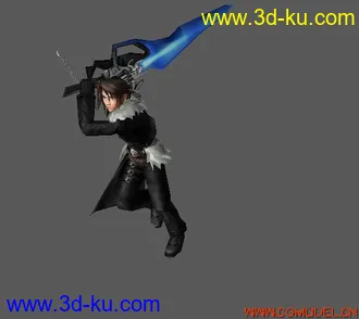 3D打印模型纷争 012 最终幻想 人物合集（带骨骼 动画3000-4000帧)）的图片