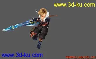 3D打印模型纷争 012 最终幻想 人物合集（带骨骼 动画3000-4000帧)）的图片