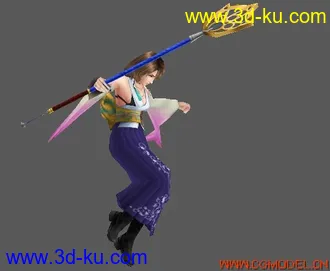 3D打印模型纷争 012 最终幻想 人物合集（带骨骼 动画3000-4000帧)）的图片