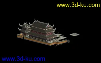 3D打印模型仿诛仙建筑的图片