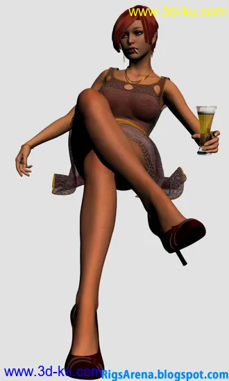 3D打印模型Cute Girl的图片