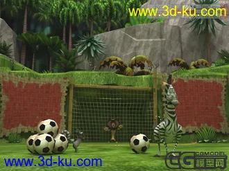 3D打印模型首发:马达加斯加2：逃往非洲 Part-2的图片