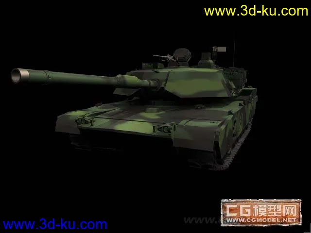 M1A2"艾布拉姆“主战坦克模型的图片1