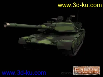 3D打印模型M1A2"艾布拉姆“主战坦克的图片