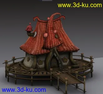 3D打印模型魔幻小屋的图片