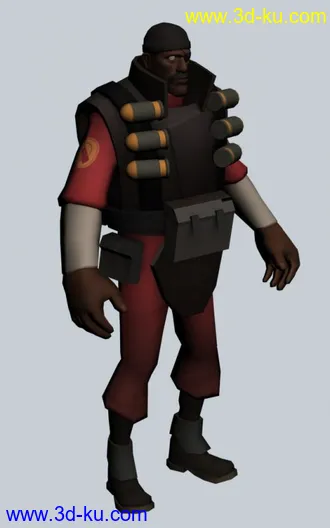 Team Fortress 2 军团要塞2 全套角色模型的图片