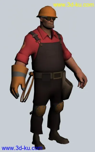 Team Fortress 2 军团要塞2 全套角色模型的图片