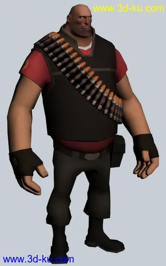 Team Fortress 2 军团要塞2 全套角色模型的图片