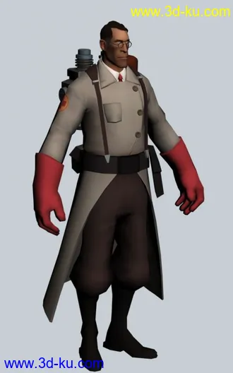 Team Fortress 2 军团要塞2 全套角色模型的图片