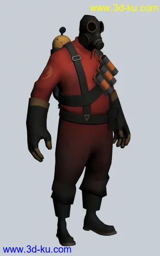 Team Fortress 2 军团要塞2 全套角色模型的图片