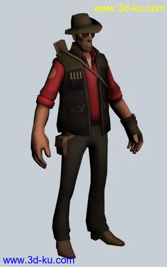 Team Fortress 2 军团要塞2 全套角色模型的图片