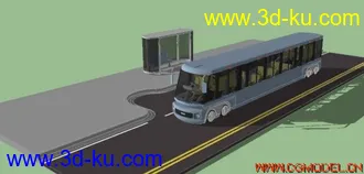 3D打印模型国外未来交通大型场景沙盘文件的图片