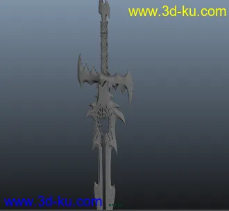 3D打印模型宝剑的图片