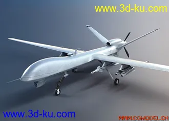 3D打印模型捕食者无人机的图片