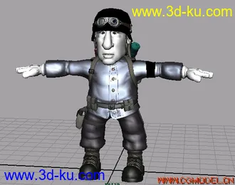 3D打印模型战士的图片