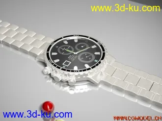 3D打印模型自己做的手表的图片