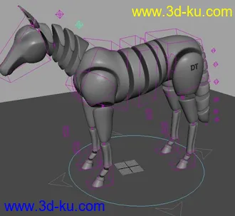 3D打印模型绑定小马，要的拿走。的图片