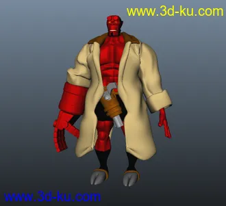 地狱男爵精美模型的图片