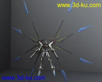 新手发两个高达模型的图片