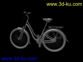 3D打印模型自行车的图片